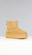 Camel Chunky Snowboots met Hoge Zool