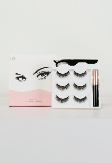 NEW2003 Magnetic Volume Lashes met Doll Eye Set van 3