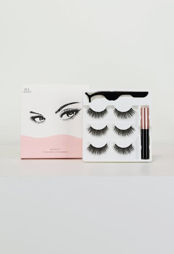 NEW2003 Magnetic Volume Lashes met Cat Eye Set van 3