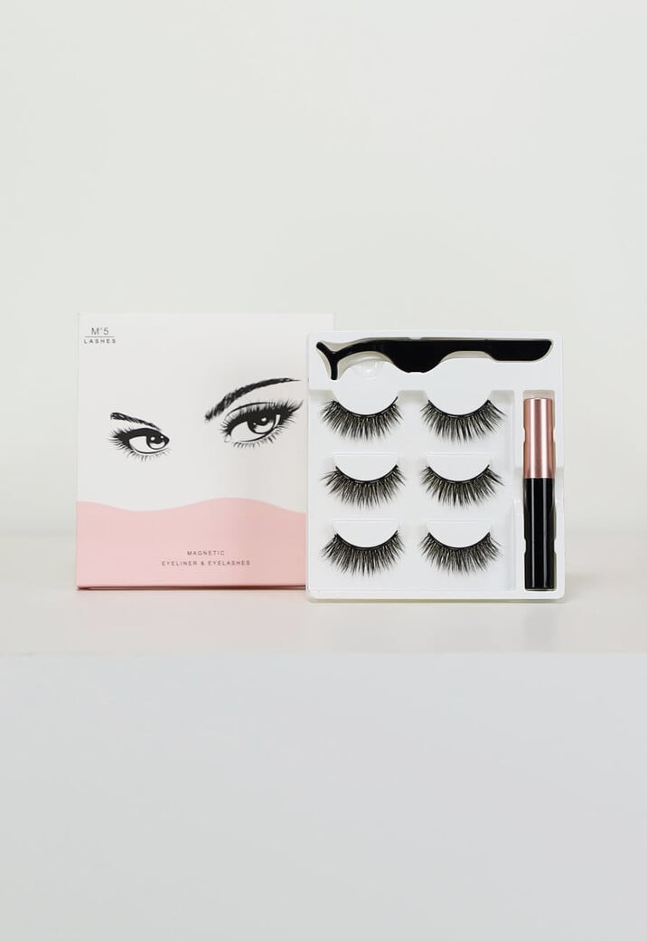 Magnetic Volume Lashes met Cat Eye Set van 3