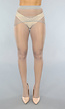 Glanzende Lichtgrijze 15 Denier Panty met Corrigerende Taille
