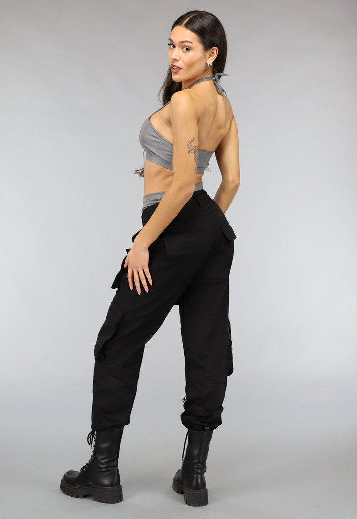 Reflecterende Two Piece met Cut Outs en Voorgevormde Cups