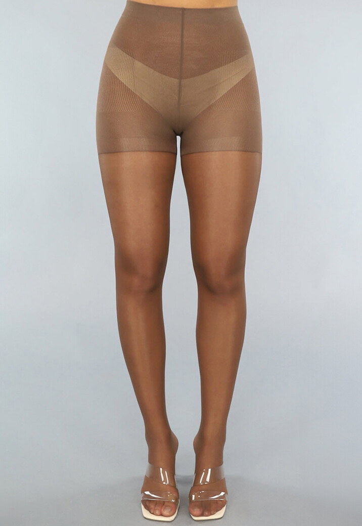 Nude Klassieke 20 Denier Panty met Broekje