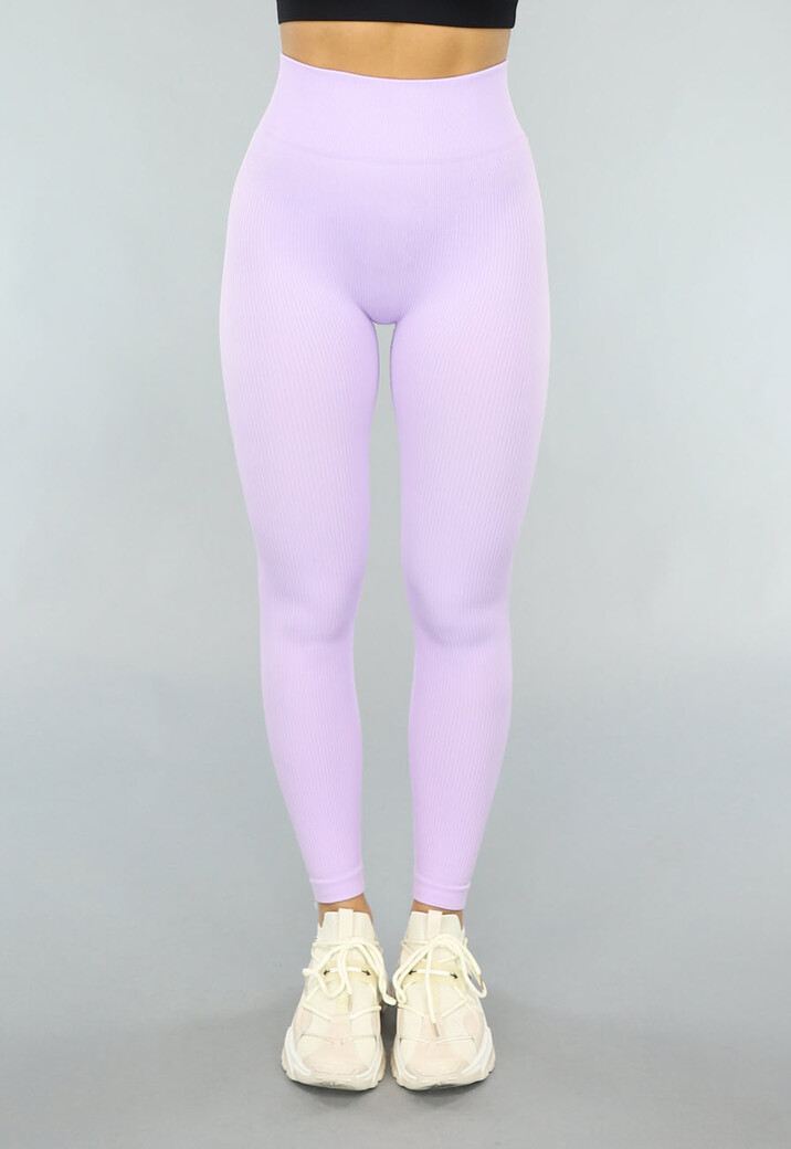 Lila Ribstof Trainingslegging