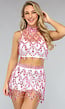 Roze Strass Festival Two Piece