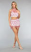 Roze Strass Festival Two Piece