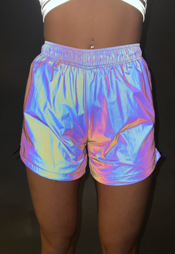 NEW0612 Reflecterende Short met Zakken