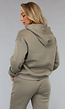Fleece Joggingpak in Taupe