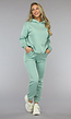 Fleece Joggingpak in Mint