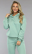 Fleece Joggingpak in Mint