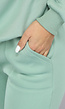 Fleece Joggingpak in Mint