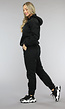 Zwart Fleece Joggingpak