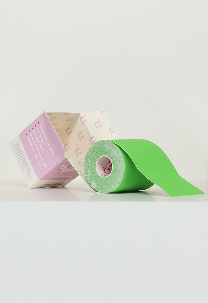 Boobtape - Boob Tape - Fashion Tape Groen