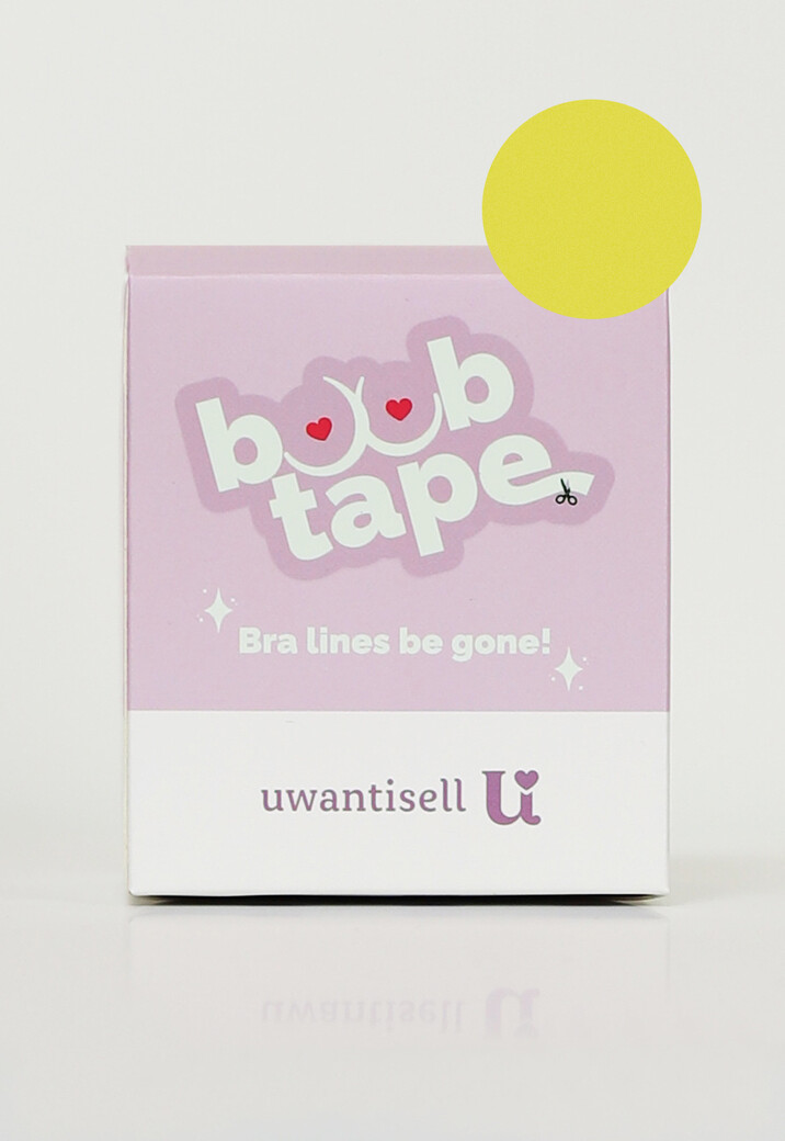 Boobtape - Boob Tape - Fashion Tape Geel