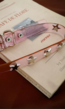 Transparante Roze Choker met Sterren