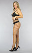 Fashion Small Fishnet Panty Zwart