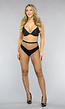 Fashion Big Fishnet Panty Zwart