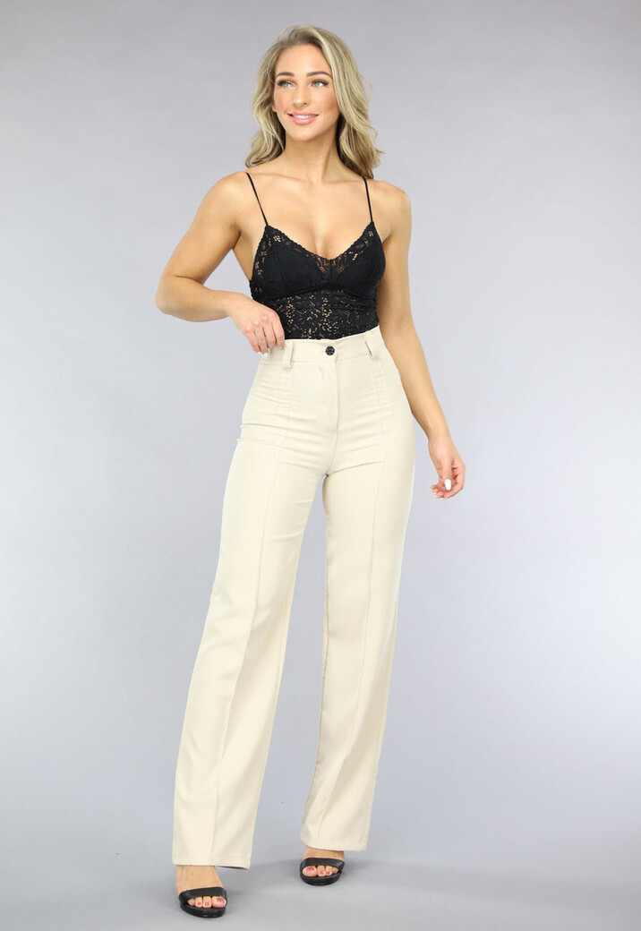 Zwarte Kanten Stretchy Bralette