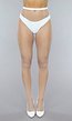Medium Fishnet Netpanty in Wit