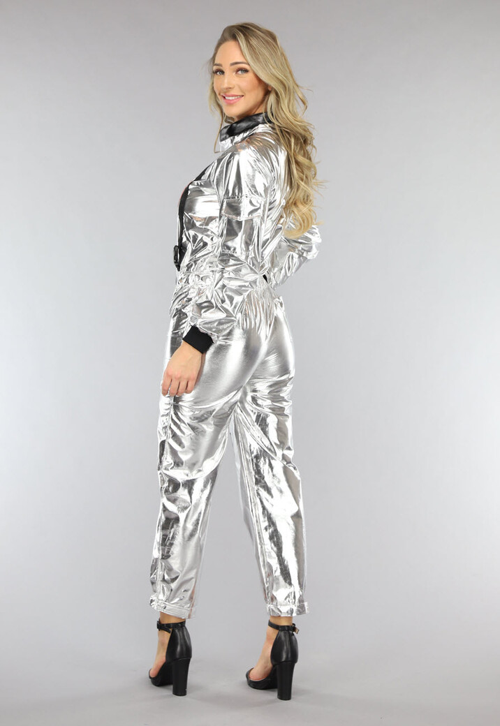 Metallic Astronaut Kostuum