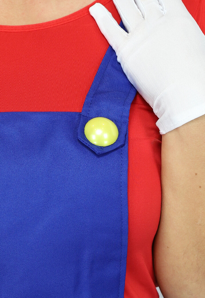 Vrouwelijk Mario Kostuum