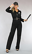 Deluxe Politiejumpsuit Kostuum