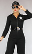 Deluxe Politiejumpsuit Kostuum