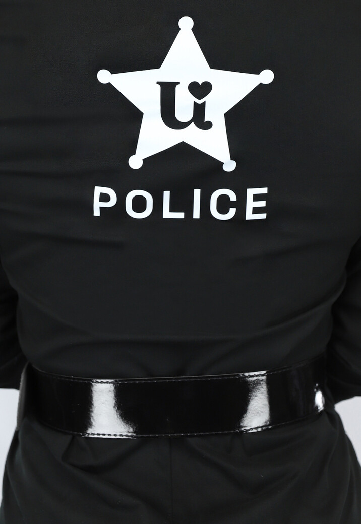 Deluxe Politiejumpsuit Kostuum