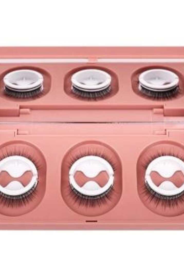 Set van 3 Naturel Nepwimpers Inclusief Lijm