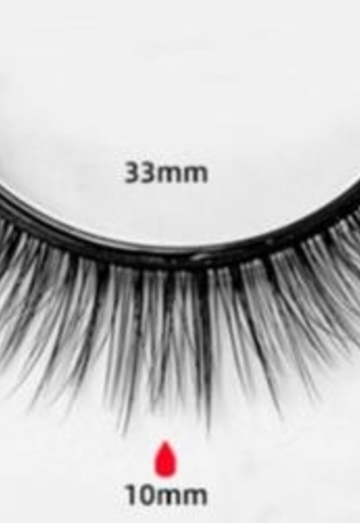 Set van 3 Naturel Wimpers Inclusief Lijm