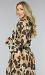 Mesh Leopard Kimono Lang