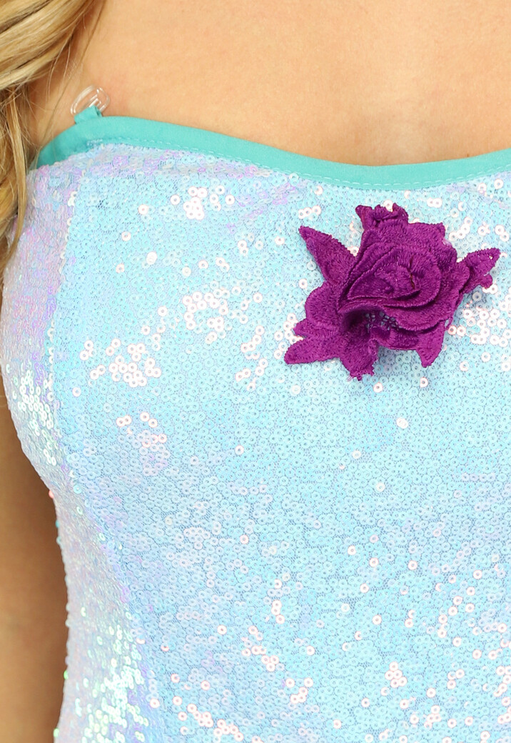 Holografische Elven Jurk met Vleugels