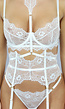 Witte Intimate Lingerie Set met Strappy Details