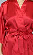 Shiny Rode Satin Kimono