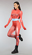 Rood Totally Spies Kostuum