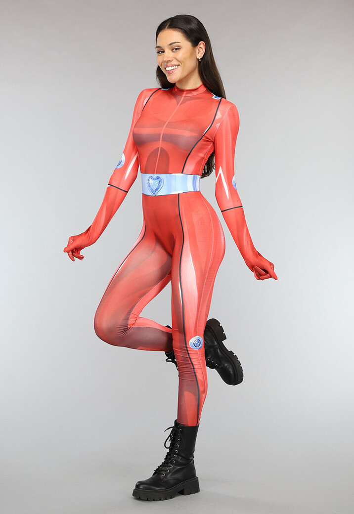 Rood Totally Spies Kostuum