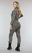 Grijze Cargo Two Piece met Jasje