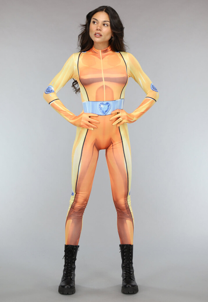 Geel Totally Spies Kostuum