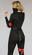 Ninja Catsuit Kostuum met Capuchon