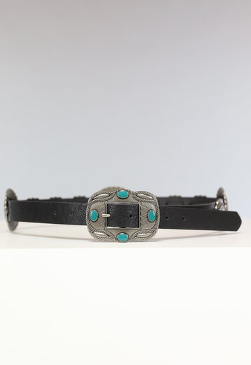 NEW0702 Zwarte Cowboy Riem