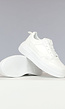 Basic Witte Gympen  met Dikke Zool