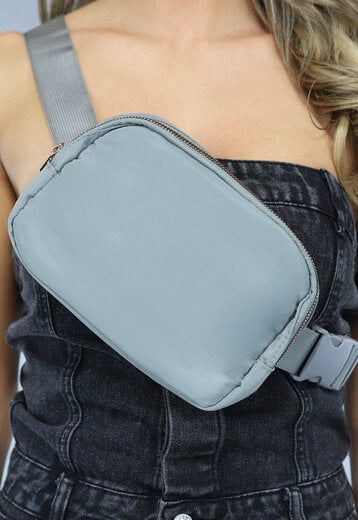 Grijze Verstelbare Fanny Pack