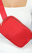 Rode Fanny Pack met Gesp