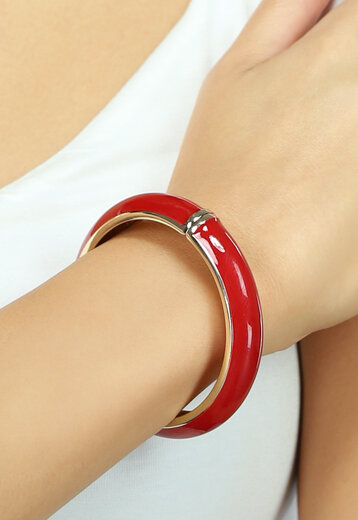 NEW2802 Rode Bangle Armband