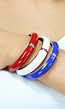 Rode Bangle Armband