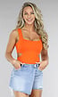 Effen Oranje Cut Out Body