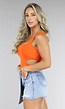 Effen Oranje Cut Out Body
