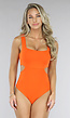 Effen Oranje Cut Out Body