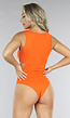 Effen Oranje Cut Out Body