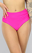 Hardroze Geplooid High Waist Bikinibroekje